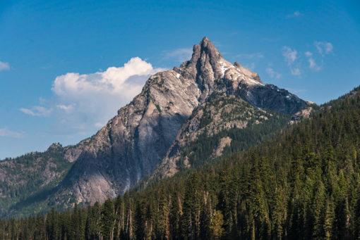 The Rugged Elegance of Bears Breast Mountain in Washington